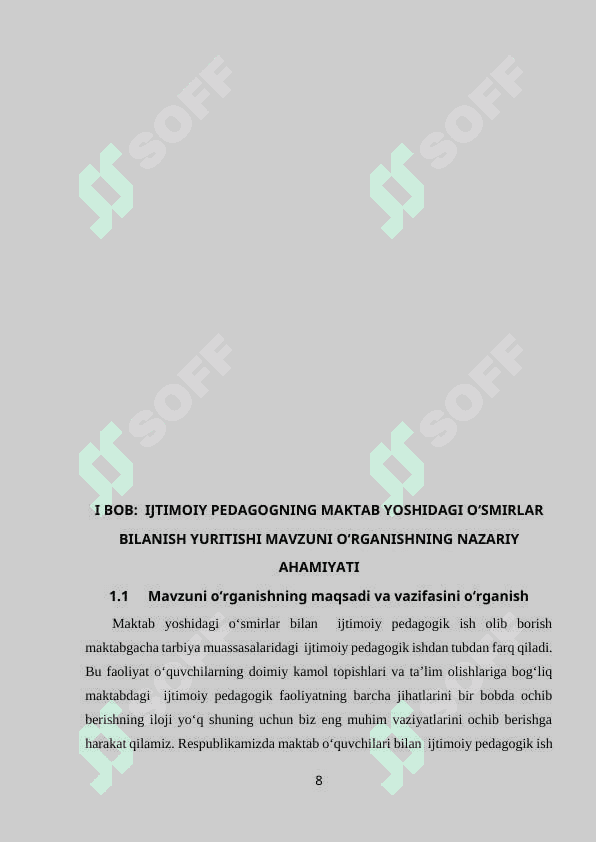 Ijtimoiy  pedagogning maktab yoshidagi o‘smirlar bilan ish yuritishi 8