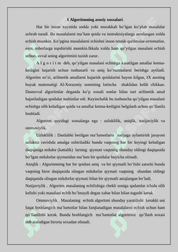 Algoritm turlari 2