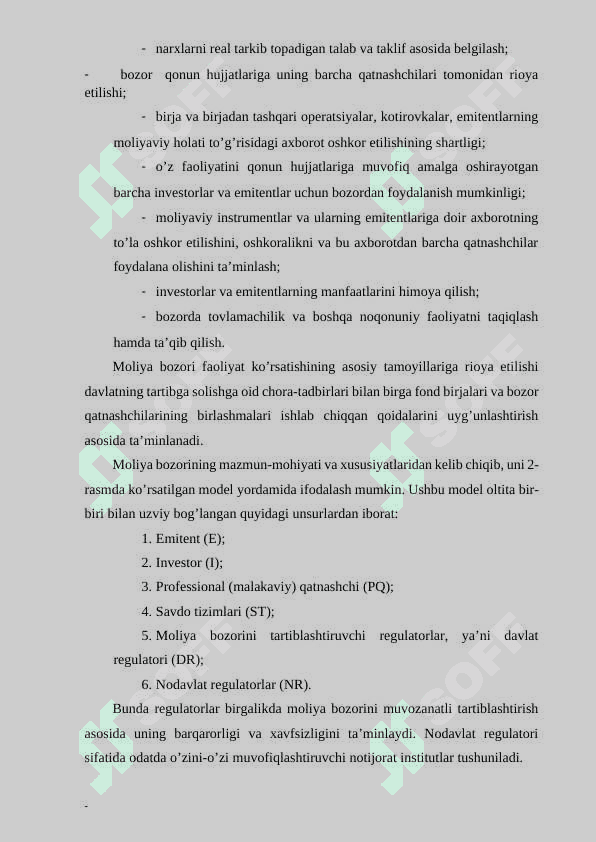 Moliya bozorining mazmuni va turlari 8