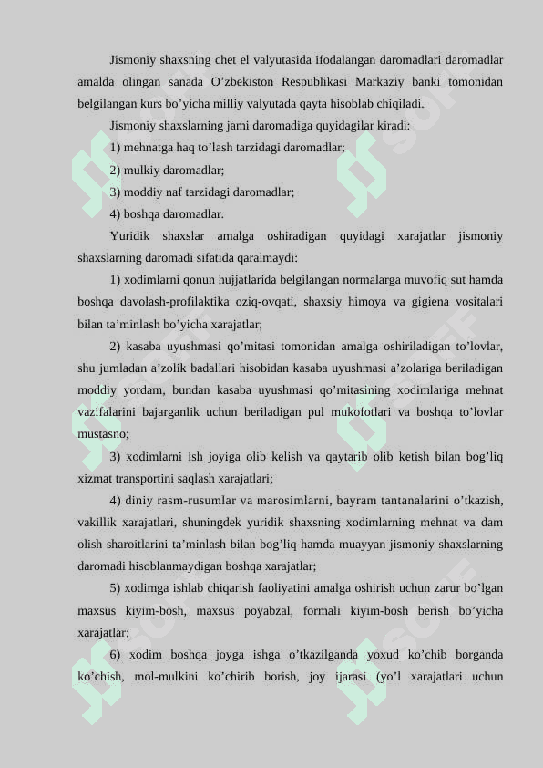 O‘zbekistonda mol-mulkni soliqqa tortishning o‘ziga xos xususiyatlar 3