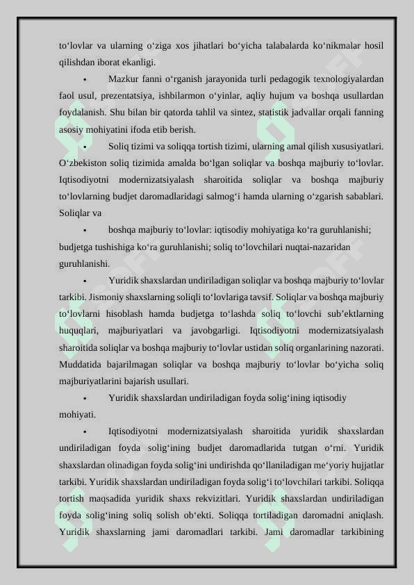 Yuridik shaxslarning yillik jami daromadlari tarkibi 4
