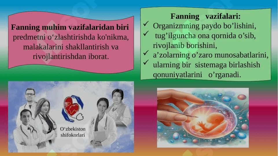 Anatomiya  faniga kirish, maqsad va vazifalari 3