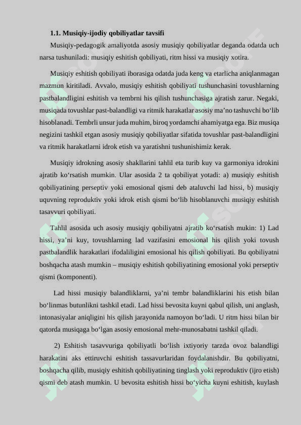 Musiqa darslarida o'quvchilarning ijodiy  faoliyatini rivojlantirish 3