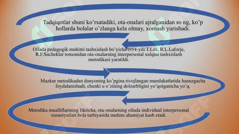 OILANING TARBIYAVIY  IMKONIYATLARINI  TASHXIS ETISH 5