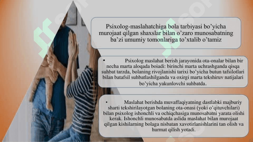 OILANING TARBIYAVIY  IMKONIYATLARINI  TASHXIS ETISH 7