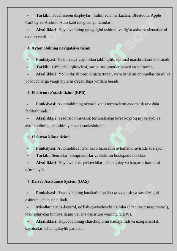 avtomobil va avtomobillar 3