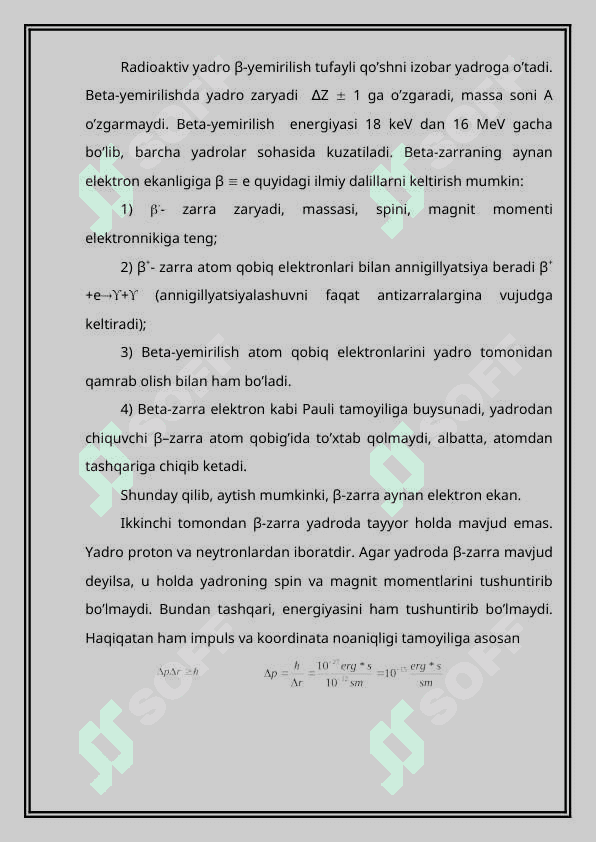 Betta yemirilish. Bet yemirilish spektri. NeytrinBetta yemirilish. Bet yemirilish spektri. Neytrin 3