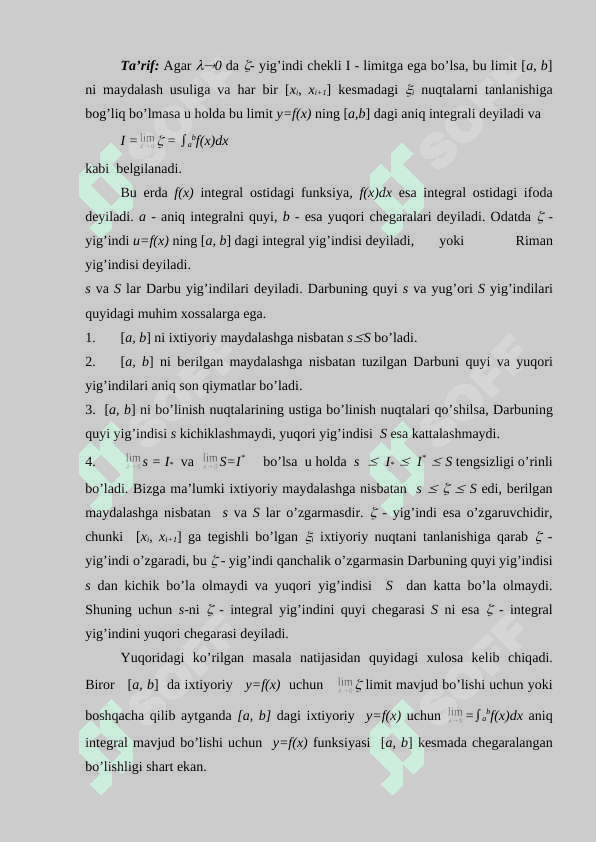 Аniq intеgrаl 4