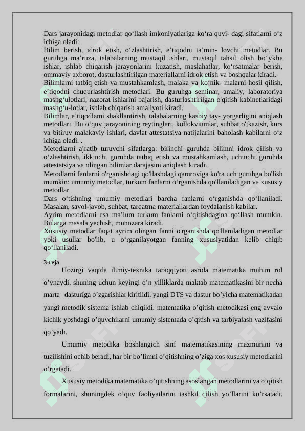 Boshlang'ich sinflarda ta'lim 8