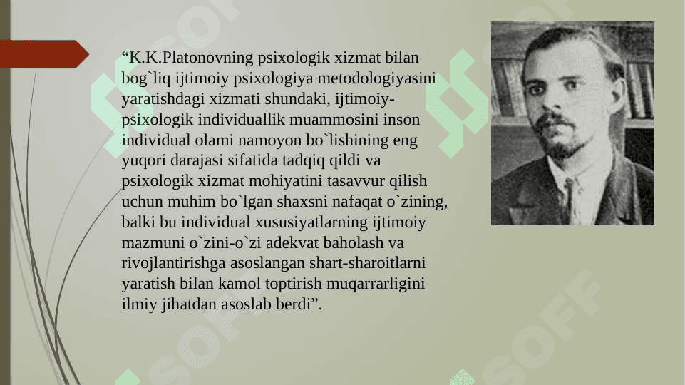 Psixologik xizmatning rivojlanishi (AQSH) misolida 6