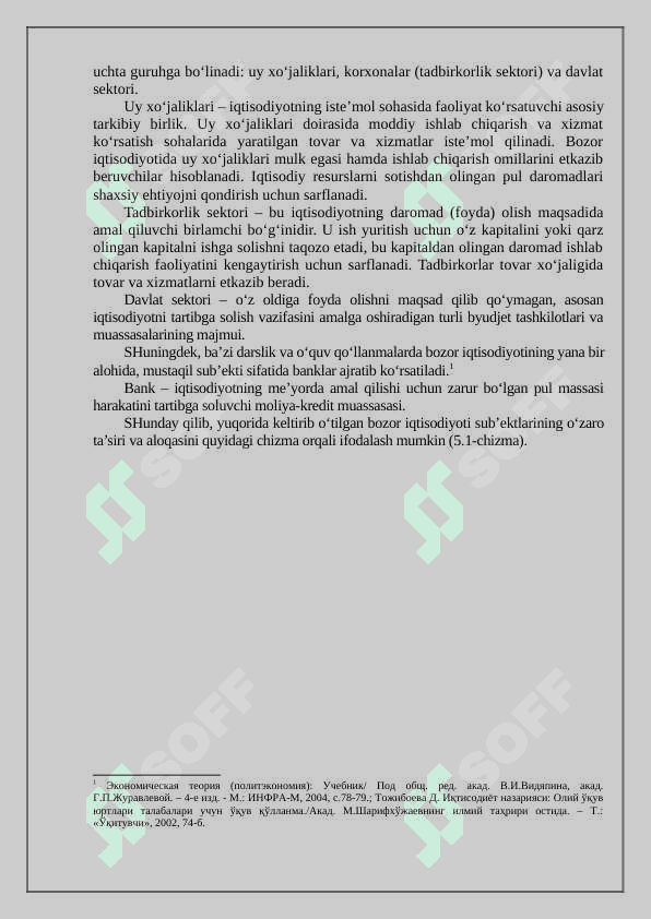 Bozor iqtisodiyotining infratuzilmasi 3