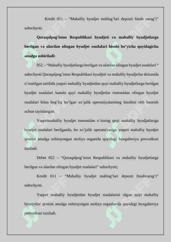 Byudjetlararo munosabatlar hamda qarzlar hisobi 4