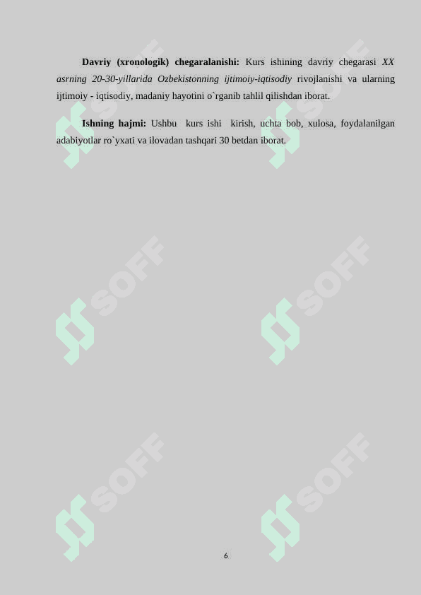 O‘ZBEKISTONDA 1920-1930 YILLARDA MADANIY, IJTIMOIY-IQTISODIY HAYOT 6