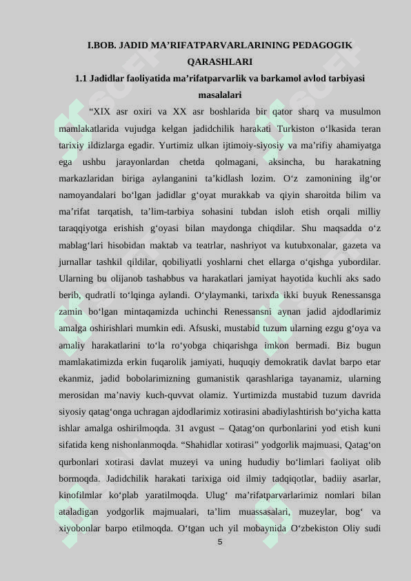 PEDAGOG FAOLIYATIDA JADID MA’RIFATPARVARLARINING MEROSIDAN FOYDALANISH 5