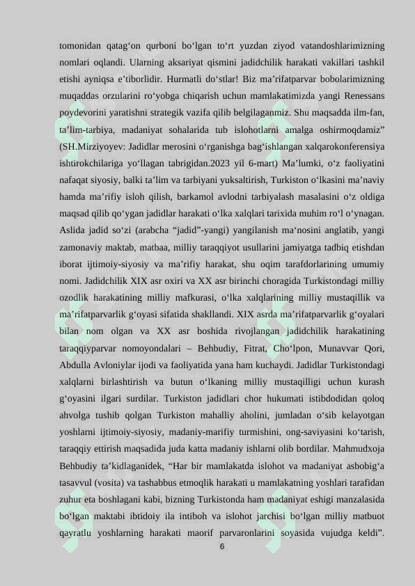 PEDAGOG FAOLIYATIDA JADID MA’RIFATPARVARLARINING MEROSIDAN FOYDALANISH 6