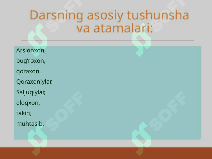 Qoraxoniylar davlati va movarounnahr 6