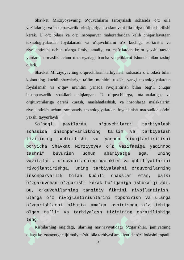 OʻQUVCHILARNI MILLIY QADRIYATLAR ASOSIDA AXLOQIY TARBIYALASHDA OILANING ROLI 5