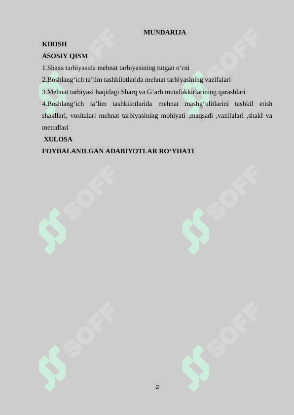 SHAXS TARBIYASIDA MEHNAT TARBIYASINING TUTGAN OʻRNI 2