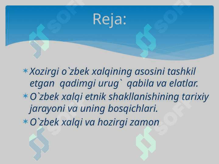 O'ZBEK XALQINING ETNIK SHAKLLANISHI 2