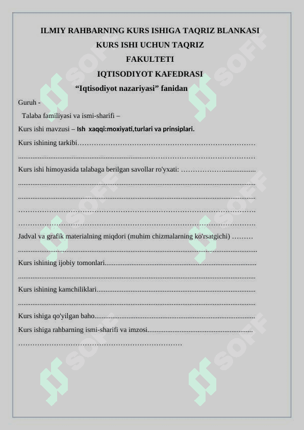 Ish  xaqqi:moxiyati,turlari va prinsiplari. kurs ishi docx 2
