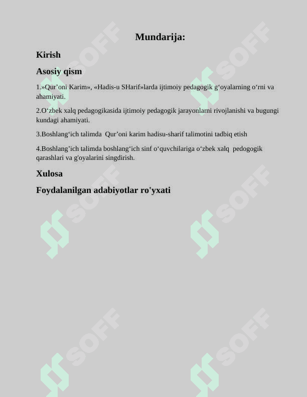 O‘zbek xalq pedagogikasi va islom ta'limotida ijtimoiy pedogogik g'oyalar 2