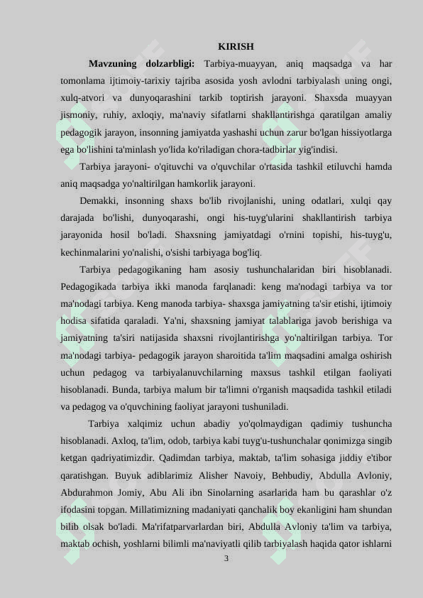 Boshlangich sinflarda manaviy-axloqiy tarbiyani amalga oshirishda milliy qadriyatlarning orni 3