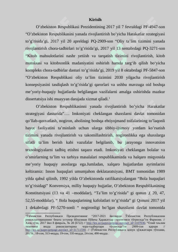 Maxsus maktab internati bolalari bilan olib boriladigan korreksion tarbiyaviy ishlarda logopedik ritmikaning o’rni 2