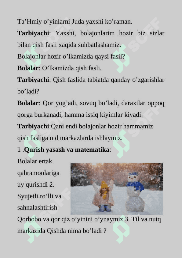 Qish fasli 3