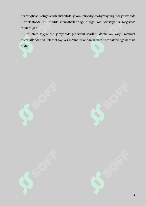 Ijtimoiy-iqtisodiy tizimlar, ularning tarkibi va andozalari 4