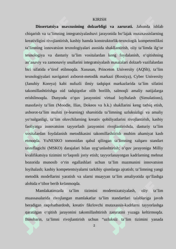 Umumiy o‘rtа  tа’lim mаktаblаri o‘qituvchilаrini аxborot  kompetentligini  rivojlаntirish 2