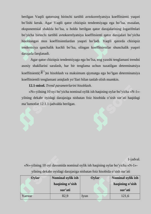 Vaqtlarqatorlar  turlari (trend modellari) 3