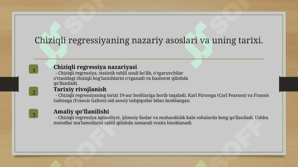 Chiziqli regressiya va korrelyatsiya 3