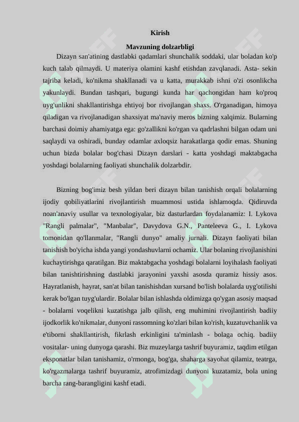 Maktabgacha ta`lim tashkilotlarida bolalarning dizayn texnologiyasi 3