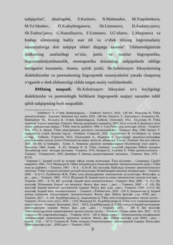 Shukur Xolmirzayev asarlarida qo‘llangan dialektizmlar va  paremalarning lingvopoetik tadqiqi 3
