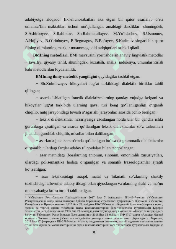 Shukur Xolmirzayev asarlarida qo‘llangan dialektizmlar va  paremalarning lingvopoetik tadqiqi 5