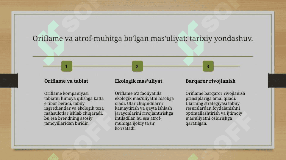 Oriflame kompaniyasi 6
