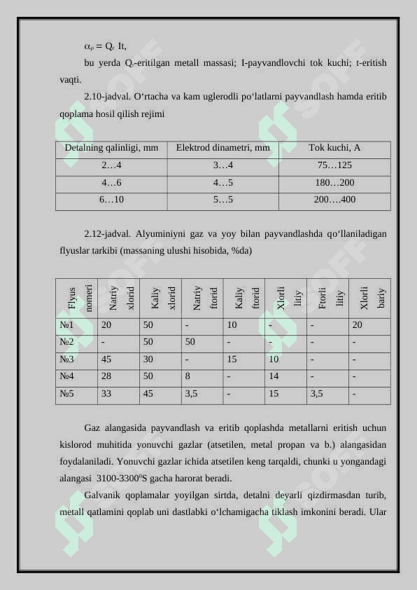 Detallarni buyash usullari 4