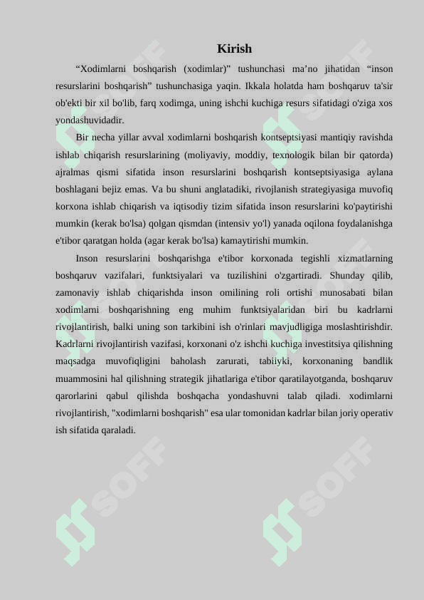 Inson resurslarini tanlash va ishga joylashtirish  masalalari 2