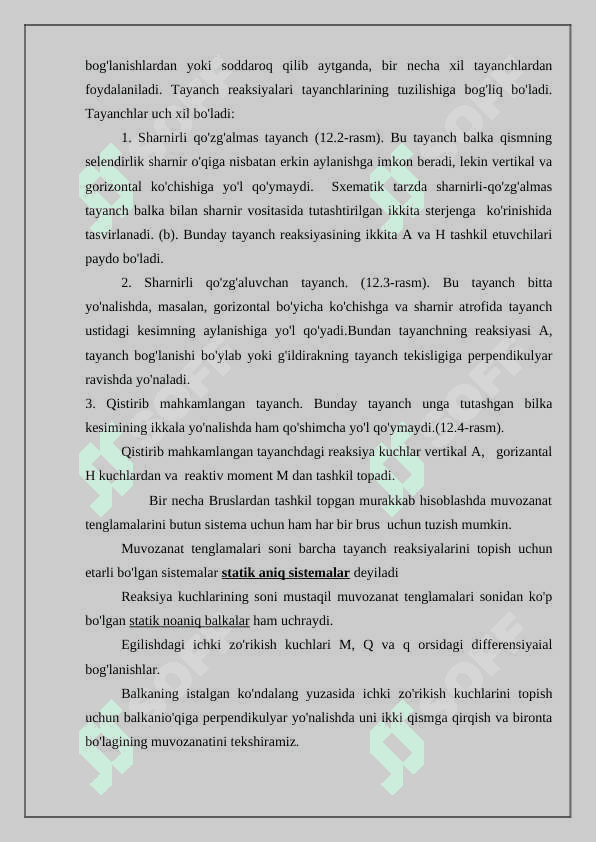 Egilish umumiy tushuncha egilish turlari 3
