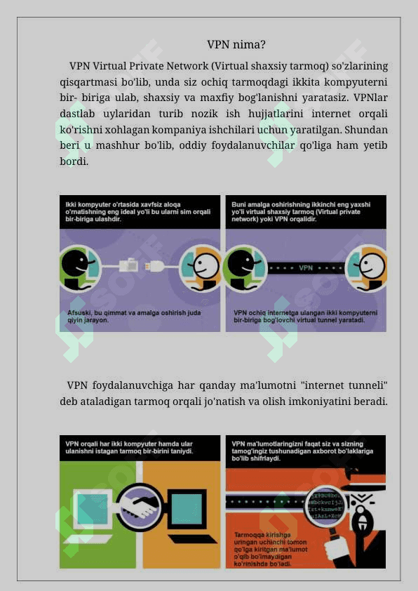 Vertual shaxsiy tarmoqlar ( VPN ) 3
