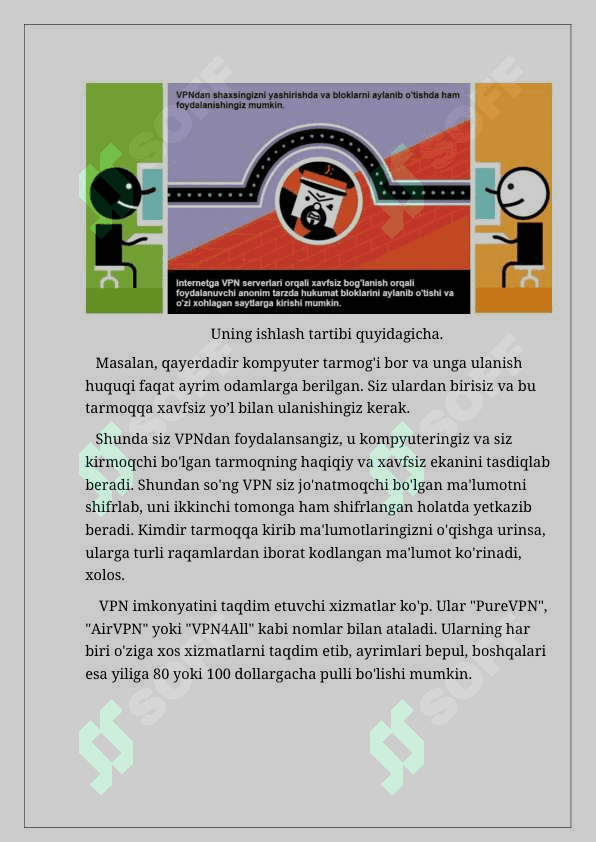 Vertual shaxsiy tarmoqlar ( VPN ) 4