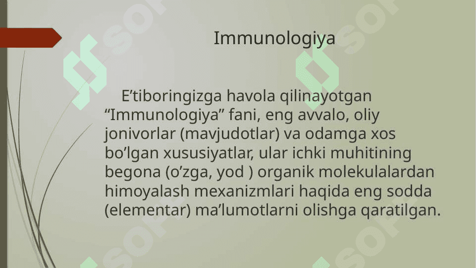 Immunitet: immunitet turlari, fagotsitoz jarayoni, immunologik xotira 2