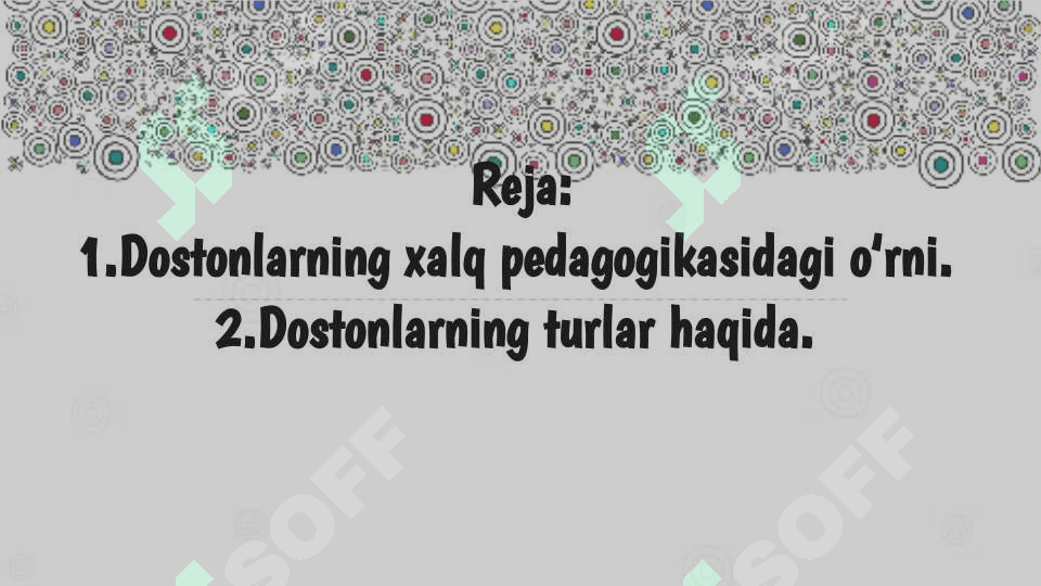 Dostonlar va afsonalar  bebaho qadriyatlar 2