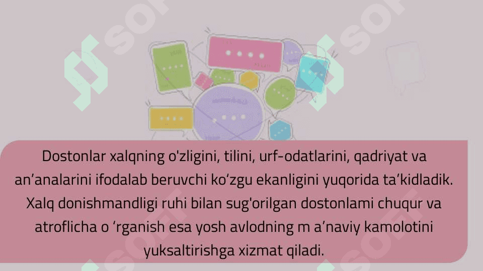 Dostonlar va afsonalar  bebaho qadriyatlar 3