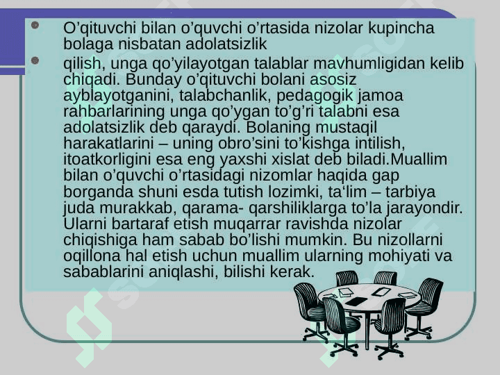 Pedagogik mahorat va pedagogik muomala metodi 8