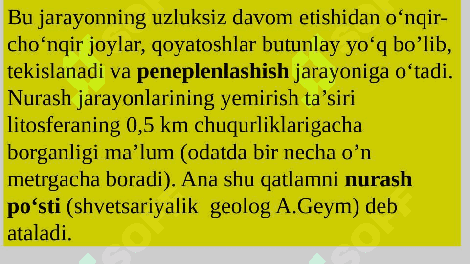 Nurash jarayono va turlari 3