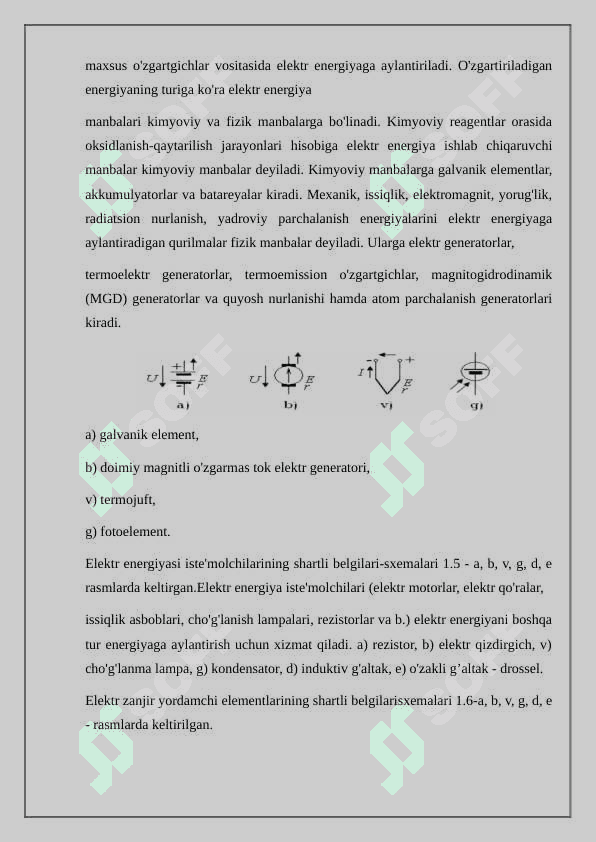 Elektr zanjir va uning elementlariElektr zanjir va uning elementlari 3