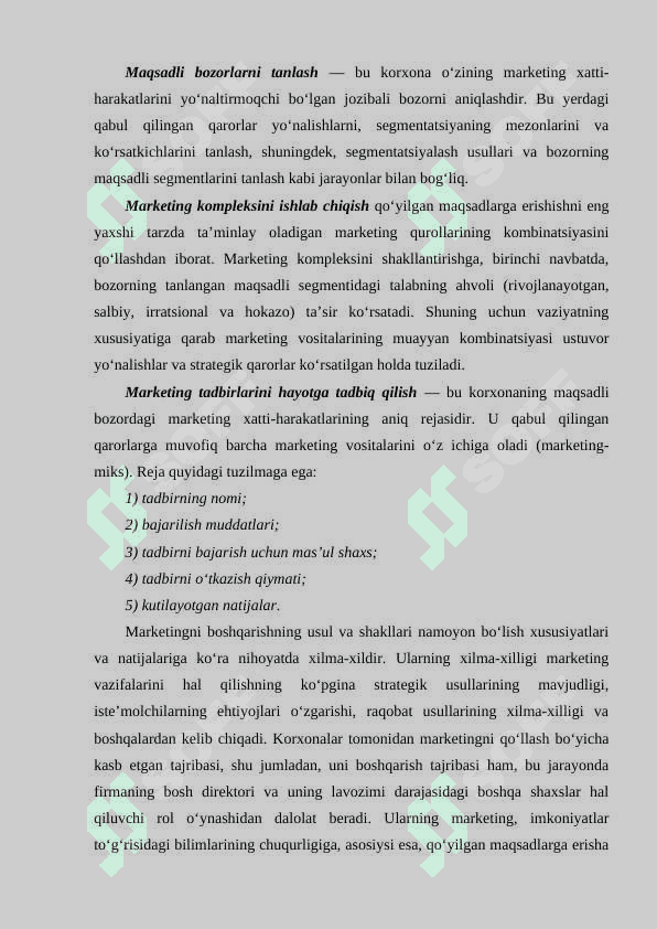 Marketing faoliyatini boshqarishni tashkil etish refer.docx 3