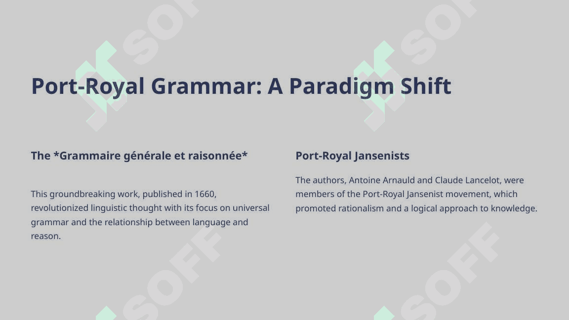 Linguistics in the Renaissance: A New Dawn 3
