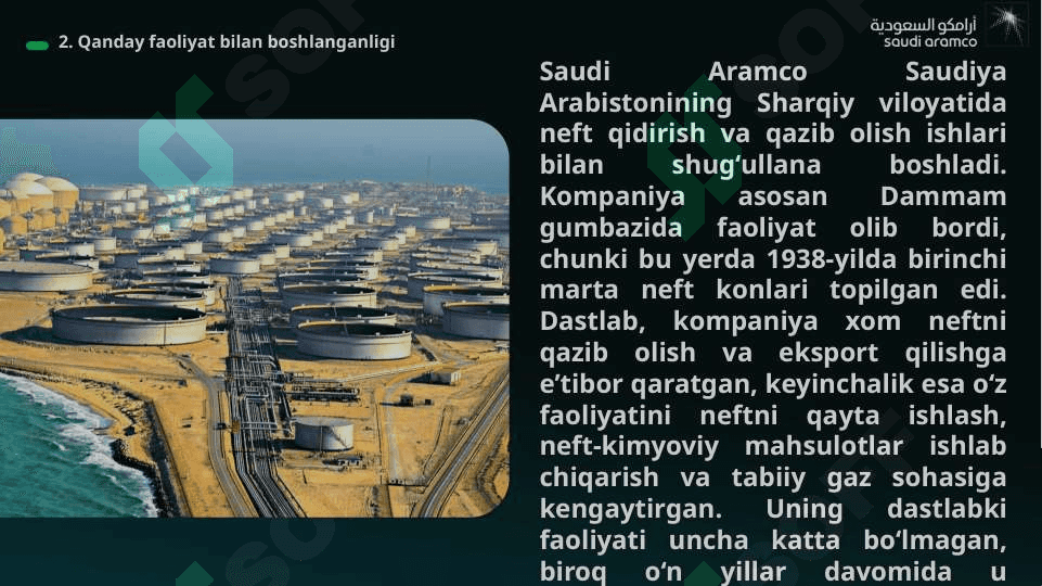 Saudi Aramco kompaniyasining korporativ boshqaruvi pptx 4